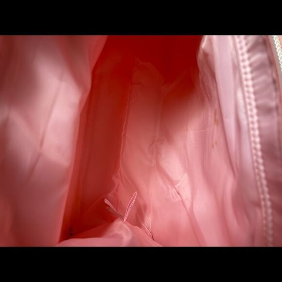 Juicy Couture light pink with rose gold trim large tote shoulder bag . - Picture 12 of 16